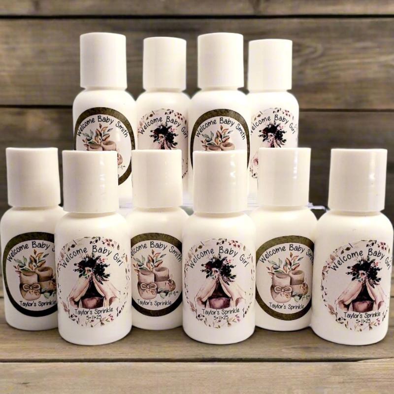 Boho Lotion Party Favors Many Options