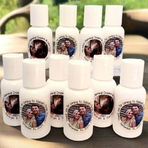 Personalized Add Your Photograph Hand Lotion Party Favors