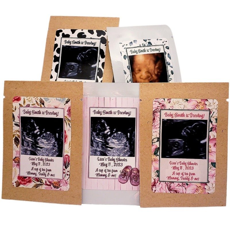 Personalized Its a Girl Baby Shower Seed Packet Party Favors