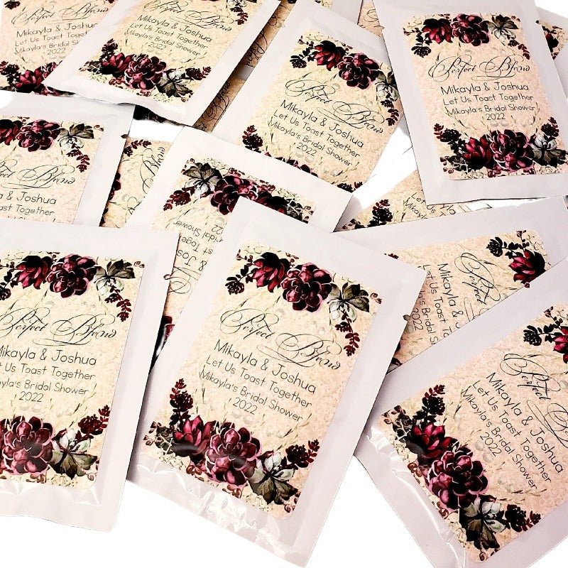 Rustic Burgundy Floral Wedding Wrapping Paper. Bridesmaid Gift Wrapping  Paper, Bridal Shower Gift. Wedding Gift. Burgundy, Mustard. 