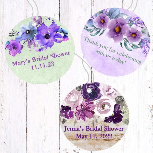 Personalized Dainty Lilacs Floral Teacup Tea Party Favors perfect