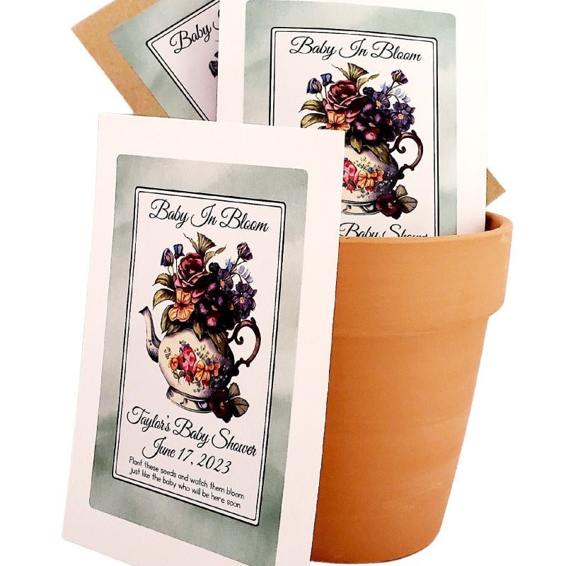 Personalised Let Love Grow Seed Packs – Simply Wedding Favours